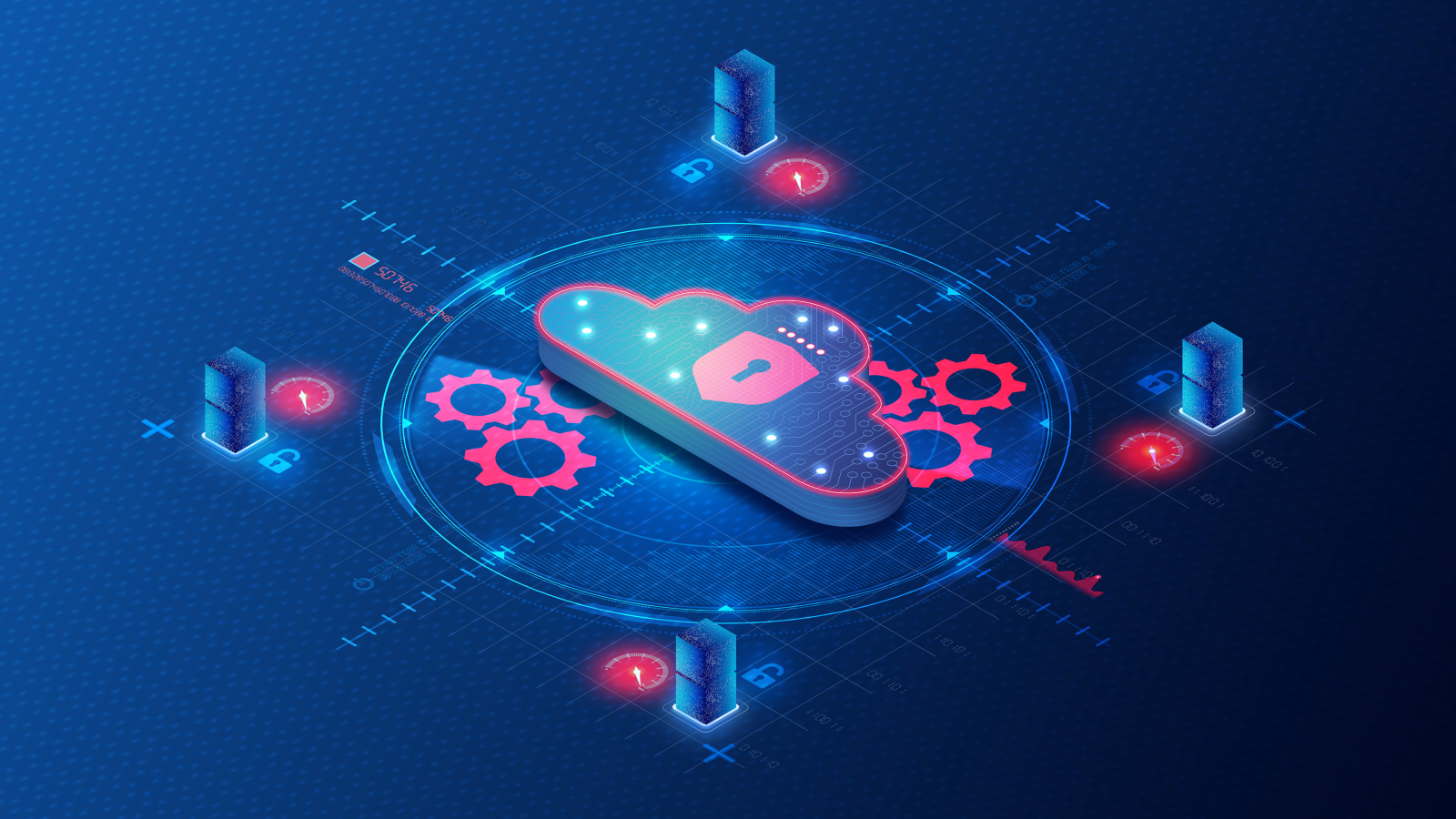 Quantensichere Verschlüsselung Visualisierung